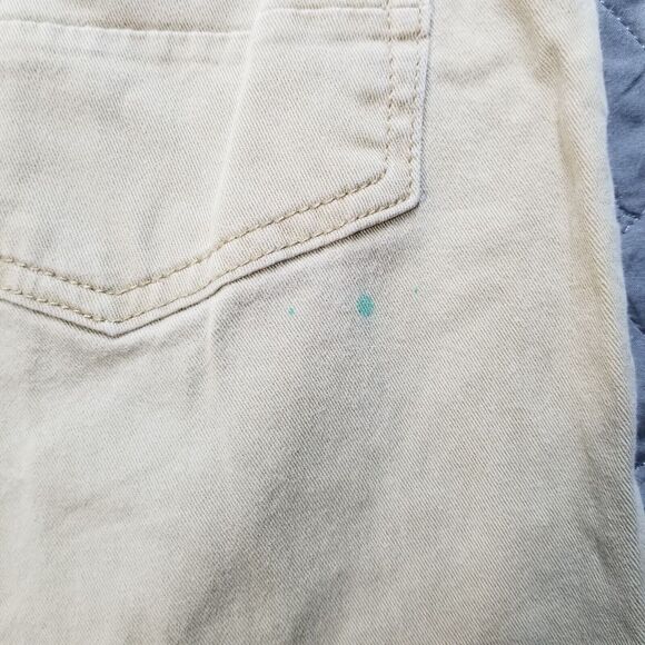 Nautica Jeans Mens 33x30 Brown Slim Fit Stretch Medium Wash Denim Button Zip - Picture 10 of 11